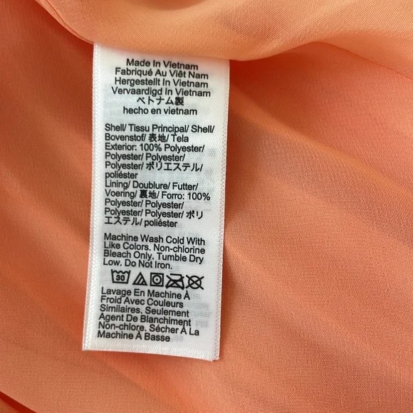 J.Crew Pleated Apricot Midi Skirt size S - Picture 3 of 3